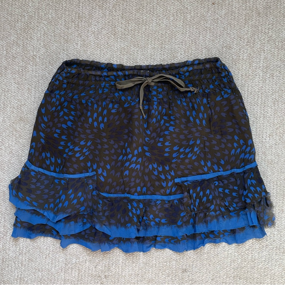 Free people silk skirt